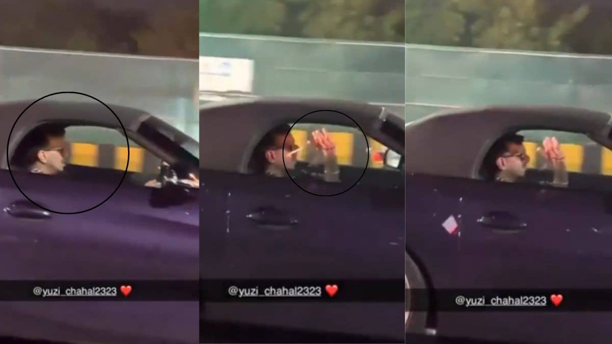 Yuzvendra Chahal के 'स्मोकिंग वीडियो' ने मचाया बवाल,  सड़क पर सिगरेट फेंकते दिखे स्टार स्पिनर, फैंस बोले- 'पैसा आ गया पर क्लास नहीं' - VIDEO