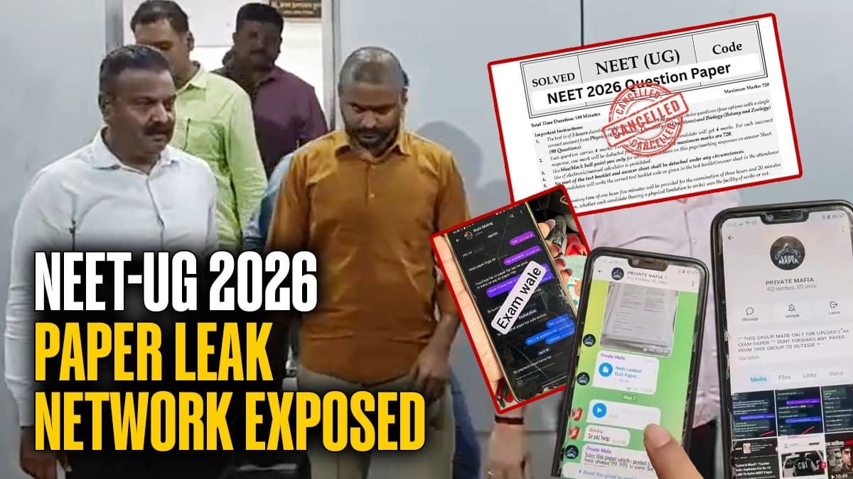 135 Questions, 7 Cities, 7 Hours: How Was The NEET-UG 2026 Paper Leak Network Exposed? 