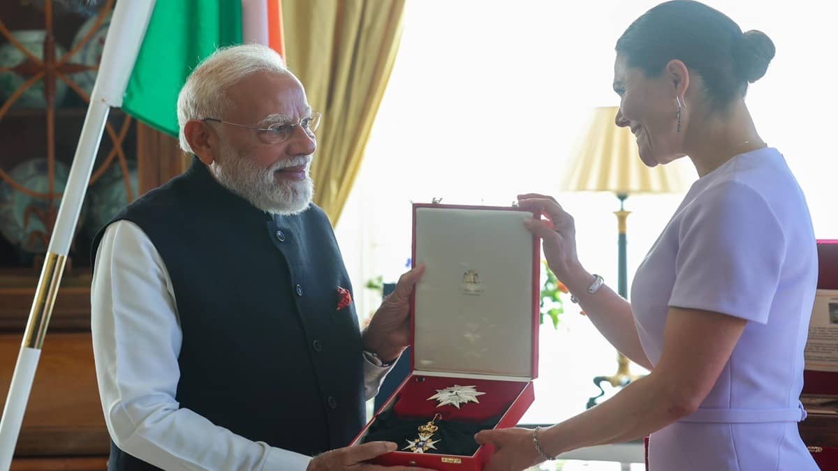 31st Global Honour For PM Modi As Sweden Confers Royal Order Of The Polar Star, Commander Grand Cross