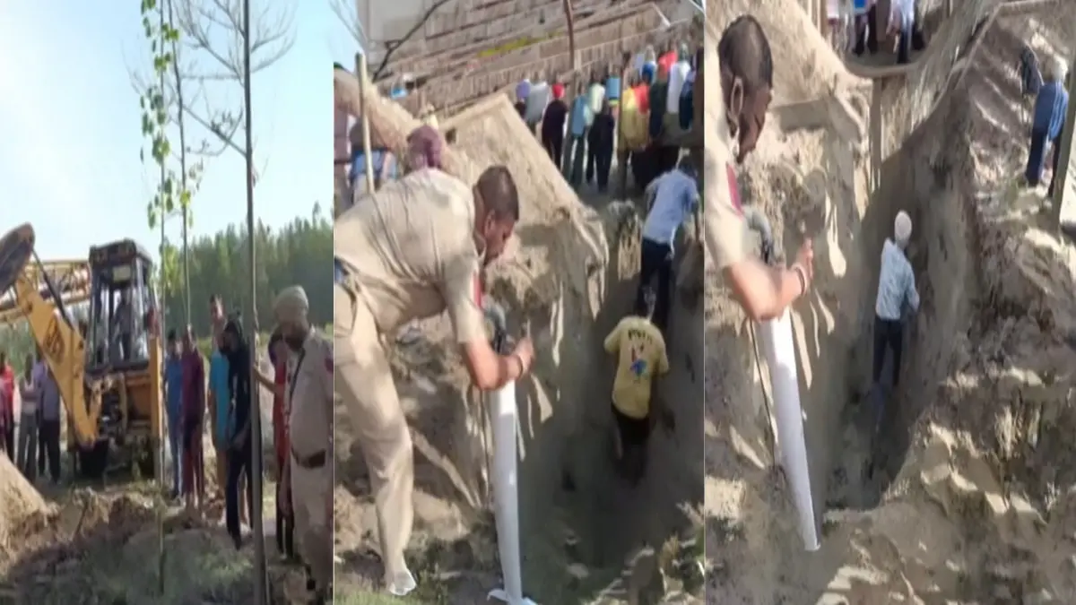 3-Year-Old Child Falls into 25-Foot-Deep Borewell in Punjab’s Hoshiarpur; Rescue Operation Underway 3-Year-Old Child Falls into 25-Foot-Deep Borewell in Punjab’s Hoshiarpur; Rescue Operation Underway