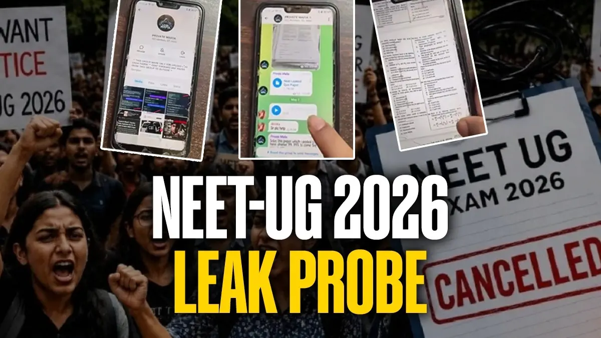 42 Out Of 45 Questions Matched? Latur Coaching Center Under Probe After 'Identical' Mock Test Of NEET-UG Paper 42 Out Of 45 Questions Matched? Latur Coaching Center Under Probe After 'Identical' Mock Test Of NEET-UG Paper