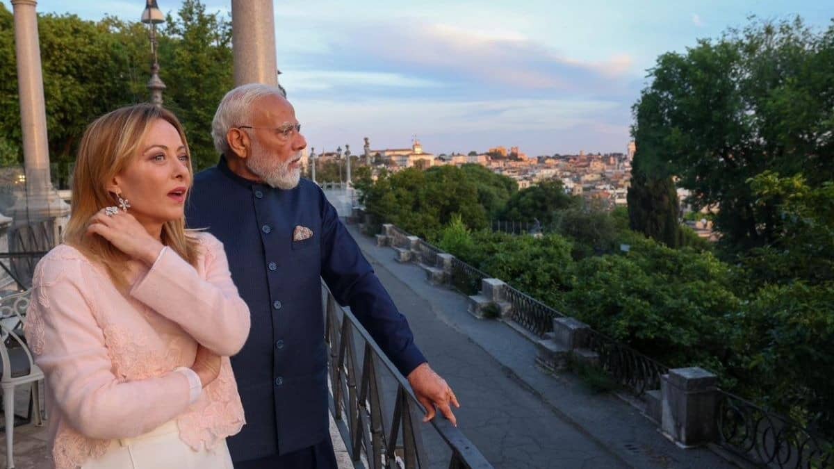 5-Nation Tour LIVE: PM Narendra Modi Meets Italian Prime Minister Giorgia Meloni in Rome, Italy