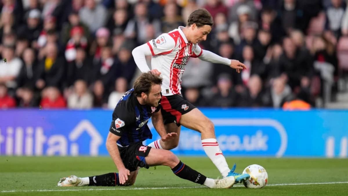 A glimpse from the Middlesbrough vs Southampton game