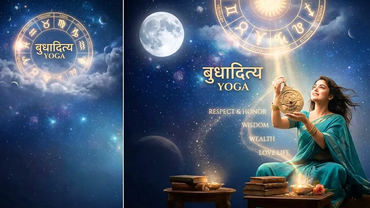 Rashifal: इन राशियों की चमकेगी किस्मत, बन रहा है बुधादित्य योग... मान-सम्मान से लेकर बुद्धि और धन लाभ मिलेगा, लव लाइफ में भी बढ़ेगा रोमांस Aaj Ka Rashifal, Horoscope Today 15 May 2026, Budhaditya Yog Benefits