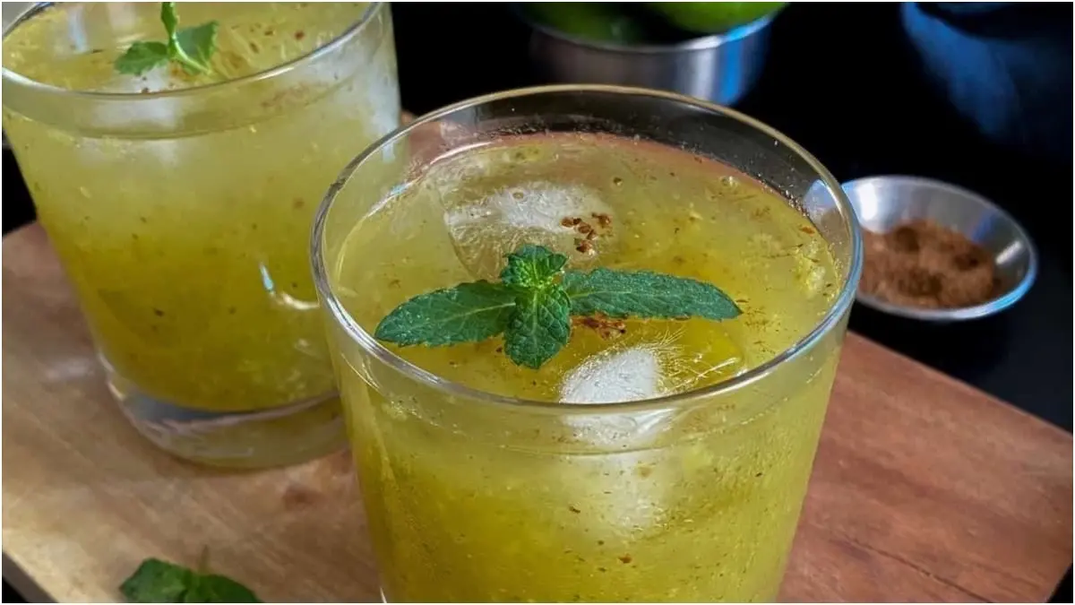 Aam Panna Recipe To Beat The Summer Heat And Loo Aam Panna provides a cooling effect during peak summers