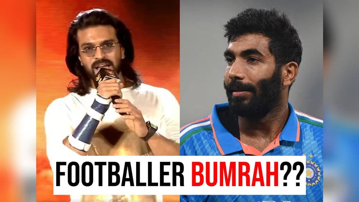 'Aap Football Ko...': Ram Charan Mistakes Cricketer Bumrah For Footballer, Video Goes Viral