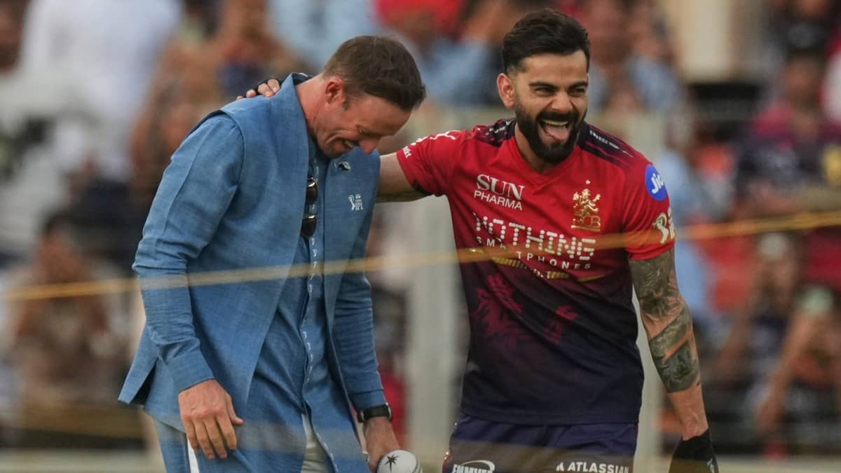 AB de Villiers and Virat Kohli