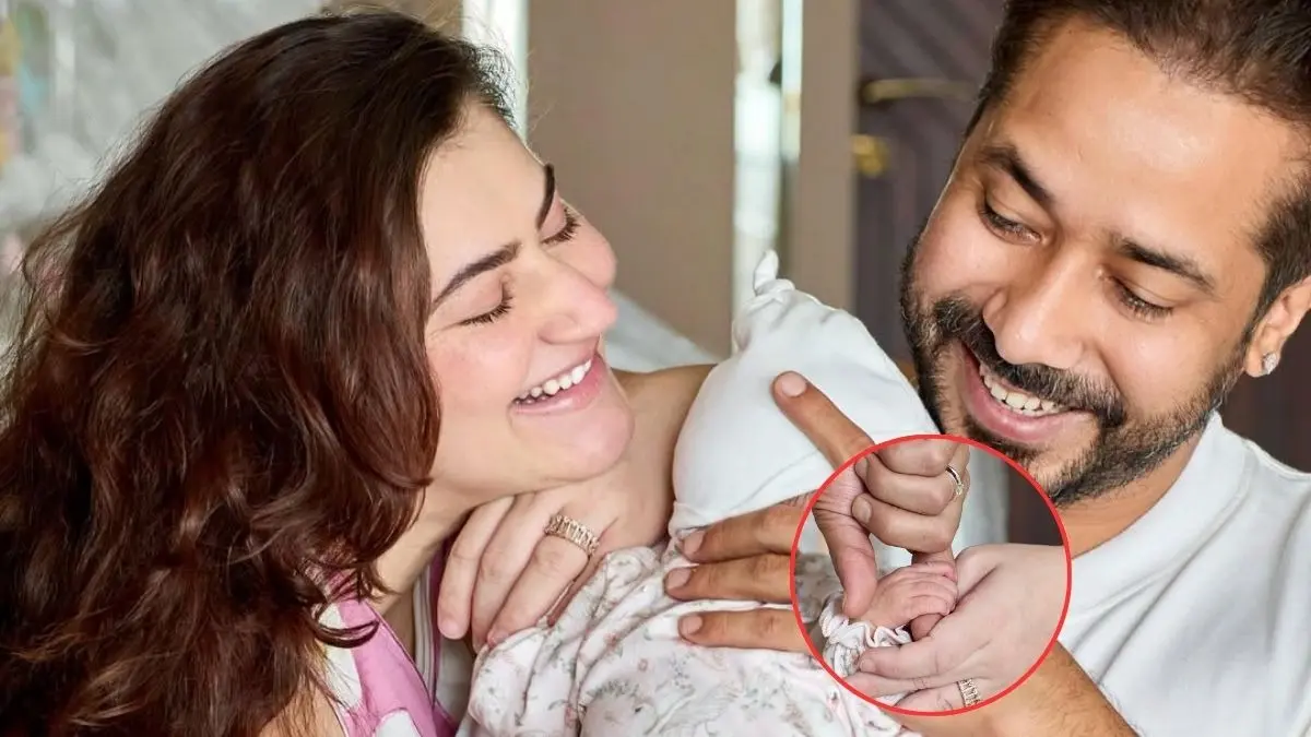 Drishyam 3 Director Abhishek Pathak And Wife Shivaleeka Oberoi Name Their Baby Girl Aarika, Know Its Meaning Abhishek Pathak And Wife Shivaleeka Oberoi Name Their Baby Girl