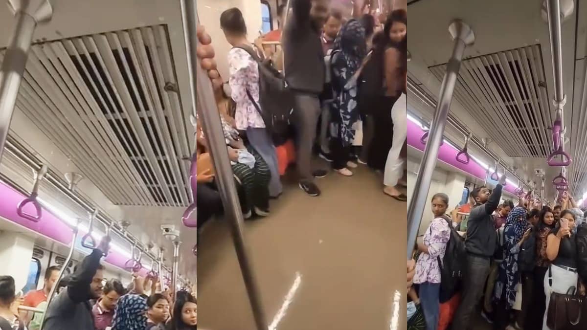 Is Pune Metro Leaking? Officials Clarify Over Viral Flooding Video, Says AC Malfunction, Not Monsoon Leak
