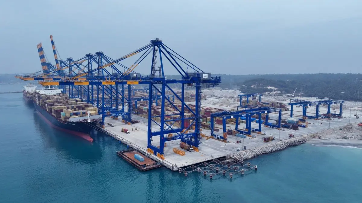Adani Vizhinjam International Seaport Crosses 2 Million TEUs In Record 18 Months Adani Vizhinjam Port Sets Record, Crosses 2 Million TEUs in 18 Months