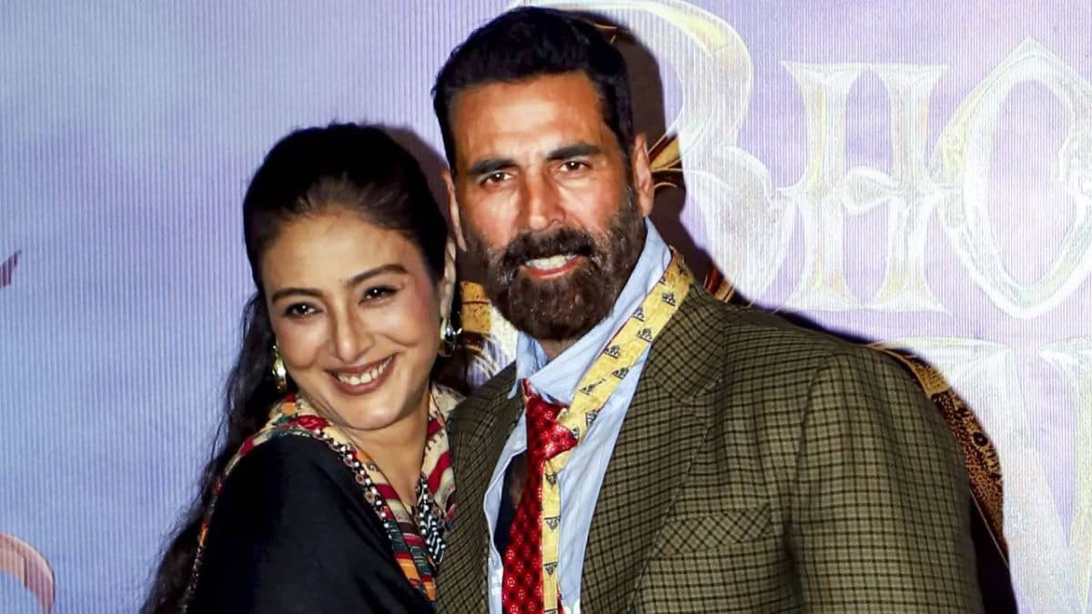 Akshay Kumar and Tabu reunited on screen after 25 years for Bhooth Bangla