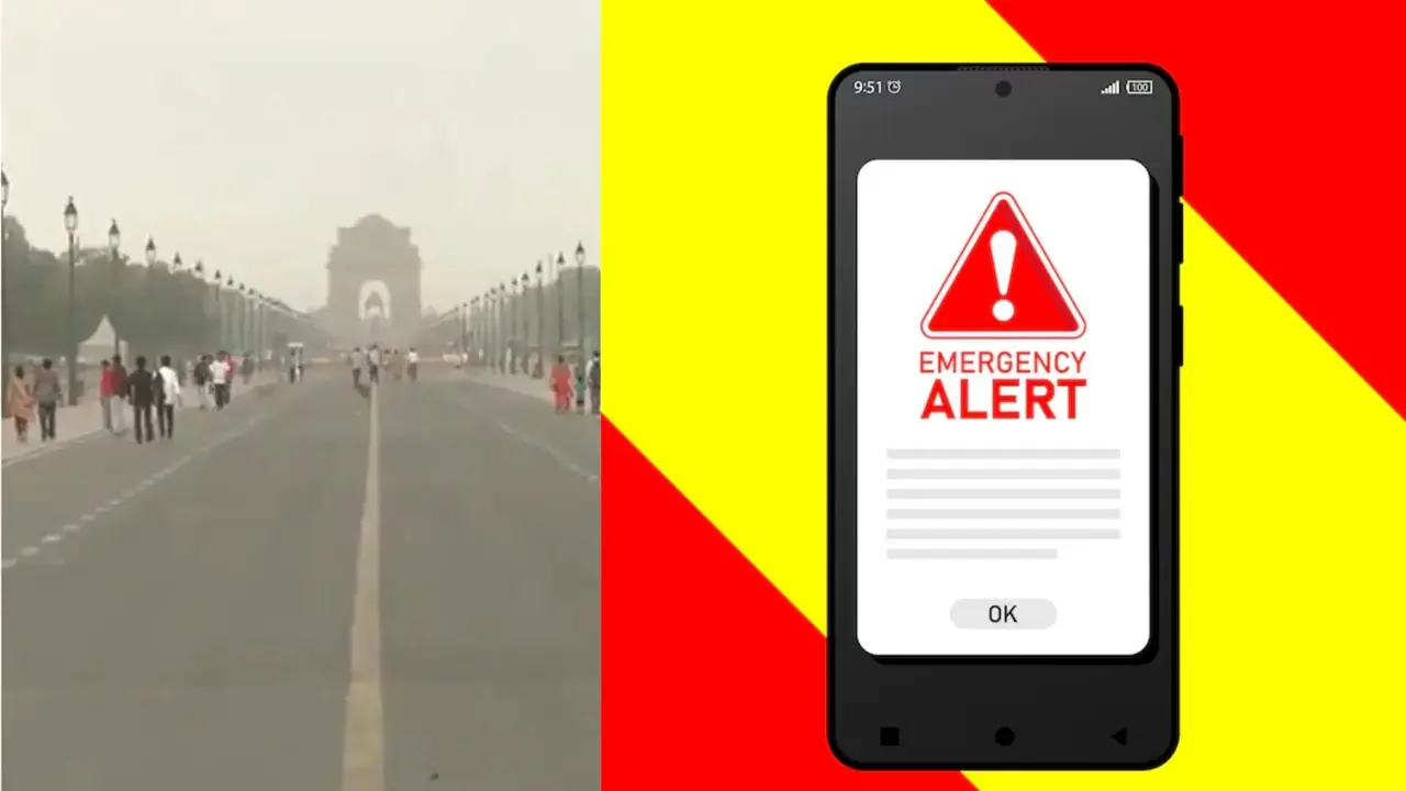 सायरन जैसी आवाज के साथ अचानक बजने लगा सबका फोन, अलर्ट पढ़कर कांप उठे लोग; लिखा था- 90 किमी प्रति घंटे की स्पीड से... Alert on Phone