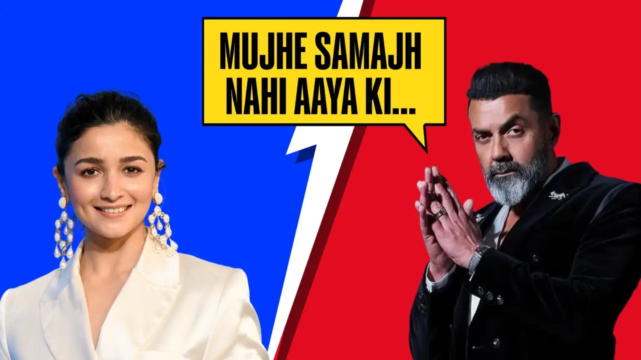 Rift Between Alia Bhatt And Bobby Deol On Alpha Set? Animal Star Says 'Can't Go Around Proving...' Alia Bhatt and Bobby Deol are new entrants in YRF Spyverse