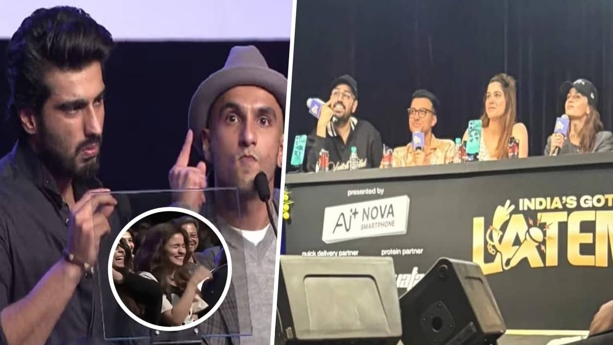 Alia Bhatt featured in the roast of Ranveer Singh and Arjun Kapoor
