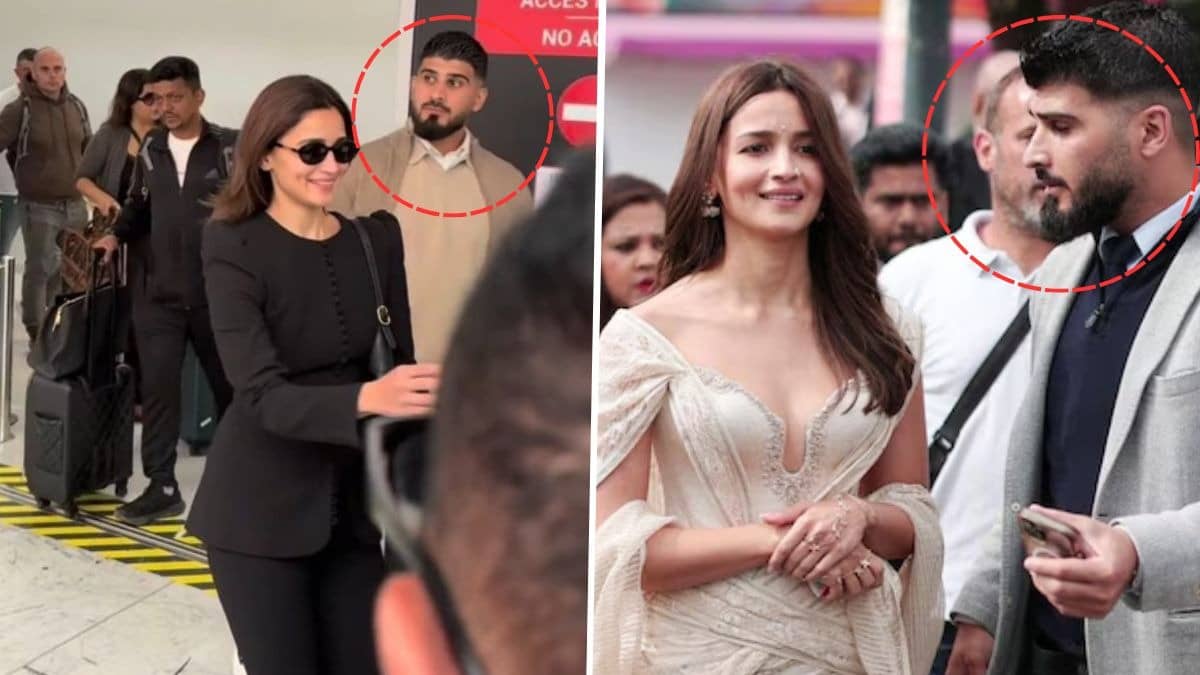 Alia's hot bodyguard goes viral