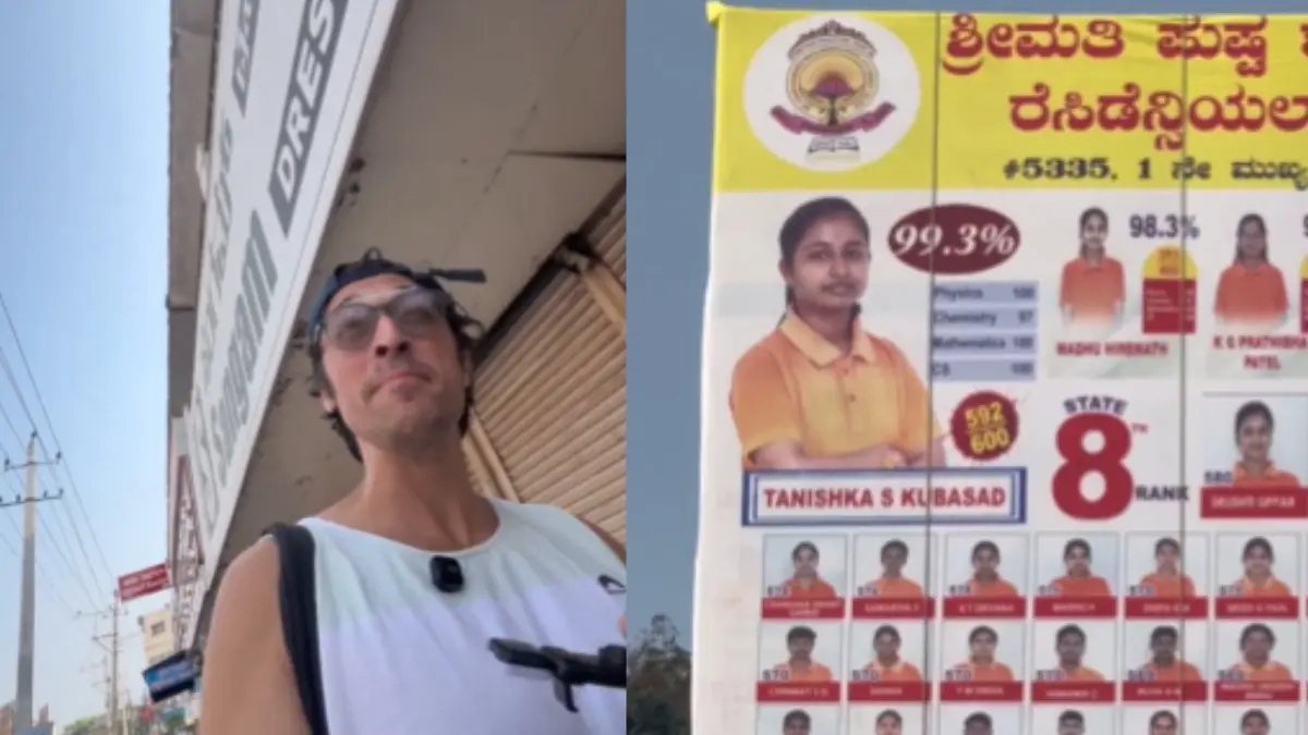 ‘Would’ve Never Made it As A Student in India’: Bengaluru-based American Techie Reacts to Toppers’ 99% Scores American Techie’s Reaction to 99% Indian Board Scores Goes Viral