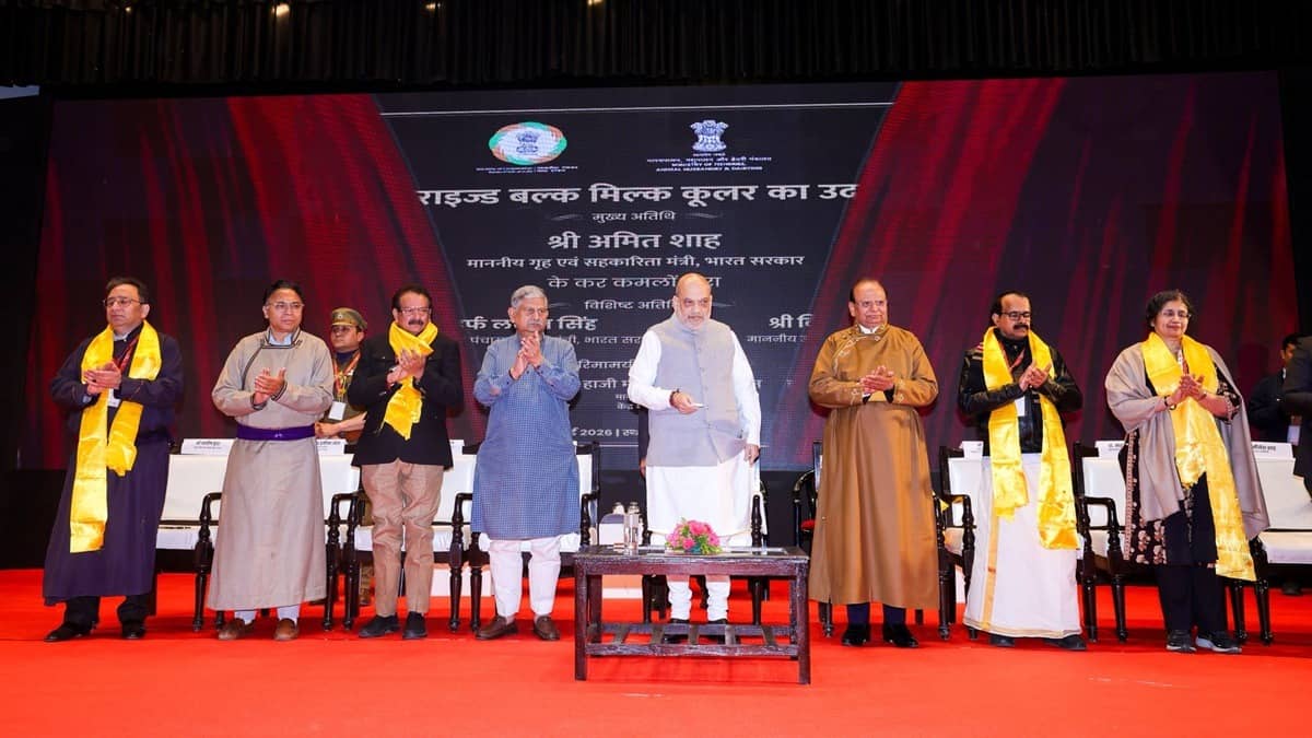 Amit Shah Says Ladakh Witnessed Major Development Works Since 2019, Buddha Relics Return After 75 Years