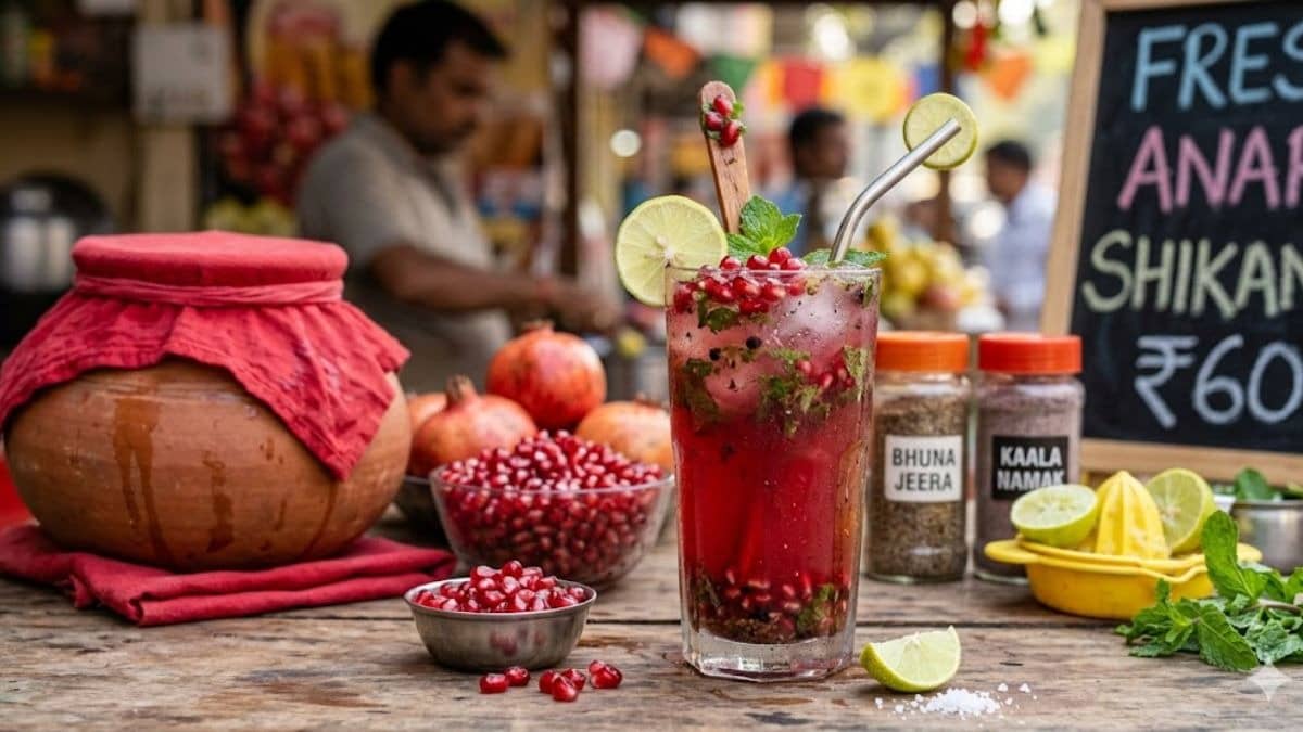 Anar Shikanji Recipe