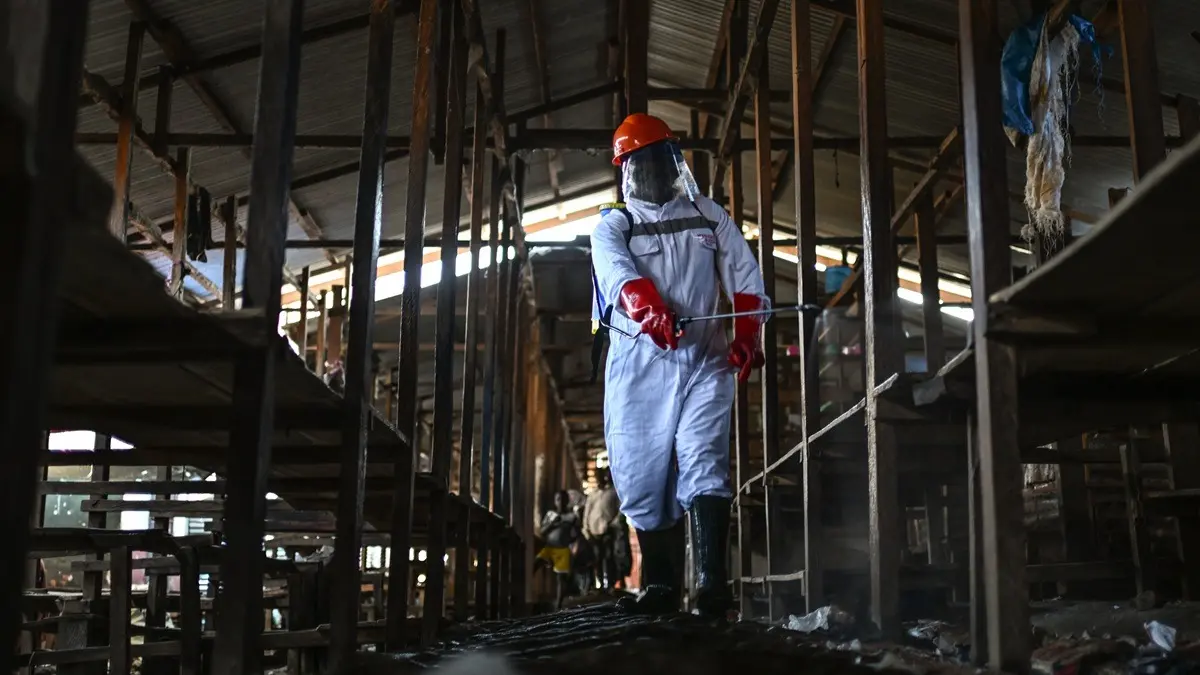 Angry Mob Torches Ebola Clinic Tent In Mongbwalu As 18 Suspected Cases Flee; WHO Warns Risk ‘Very High’ For Congo Angry Mob Torches Ebola Clinic Tent In Mongbwalu As 18 Suspected Cases Flee; WHO Warns Risk ‘Very High’ For Congo