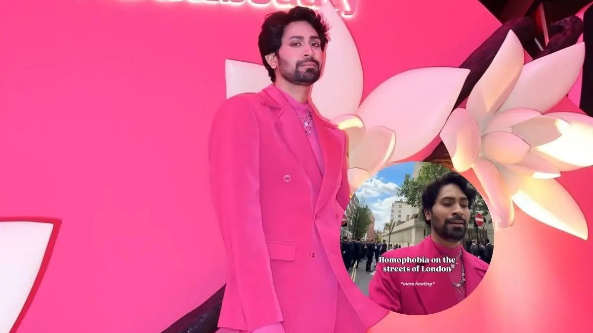 Influencer Ankush Bahugana, Dressed In Pink Suit, Faces Homophobic Abuse On London Streets | Watch Ankush Bahugana Faces Homophobic Abuse In London