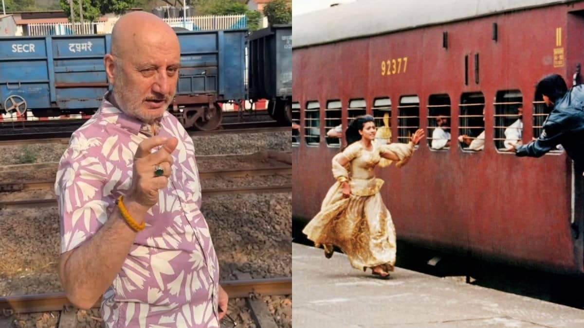 36 Years Later, Anupam Kher Takes Us To A Railway Station Every Single 90s Kid Would Know | Watch