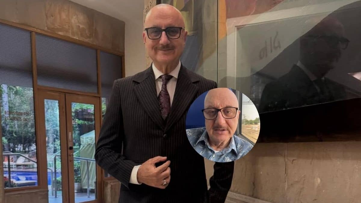 Anupam Kher Travels From Train To Support PM Modi's Fuel-Saving Appeal