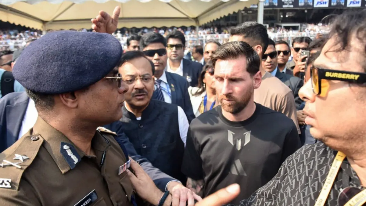 Messi India Tour Organiser Satadru Dutta Files FIR Against Aroop Biswas Over Alleged Ticket Diversion, Intimidation Aroop Biswas, Lionel Messi, and Satadru Dutta