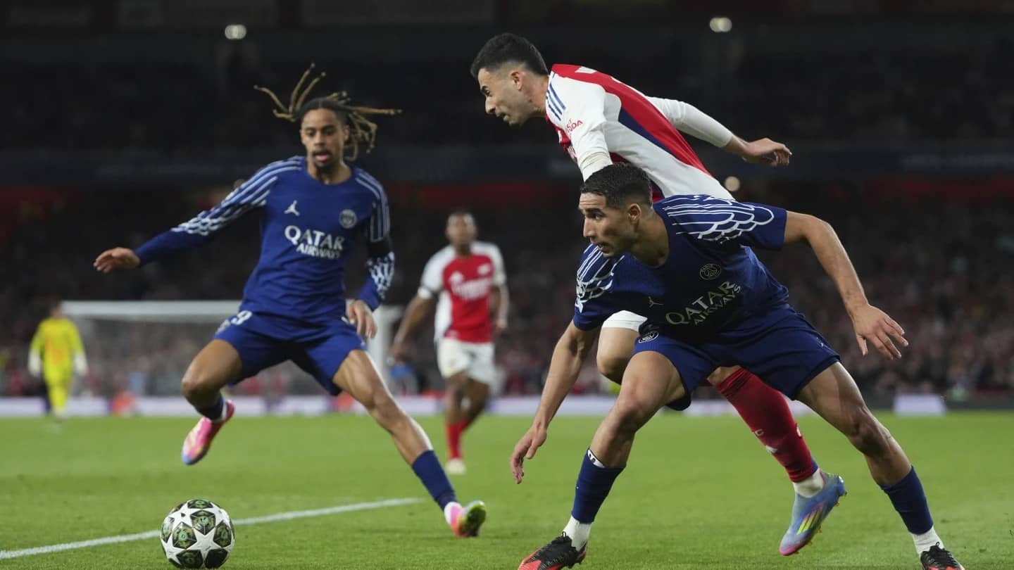 Arsenal to face PSG in Champions League final