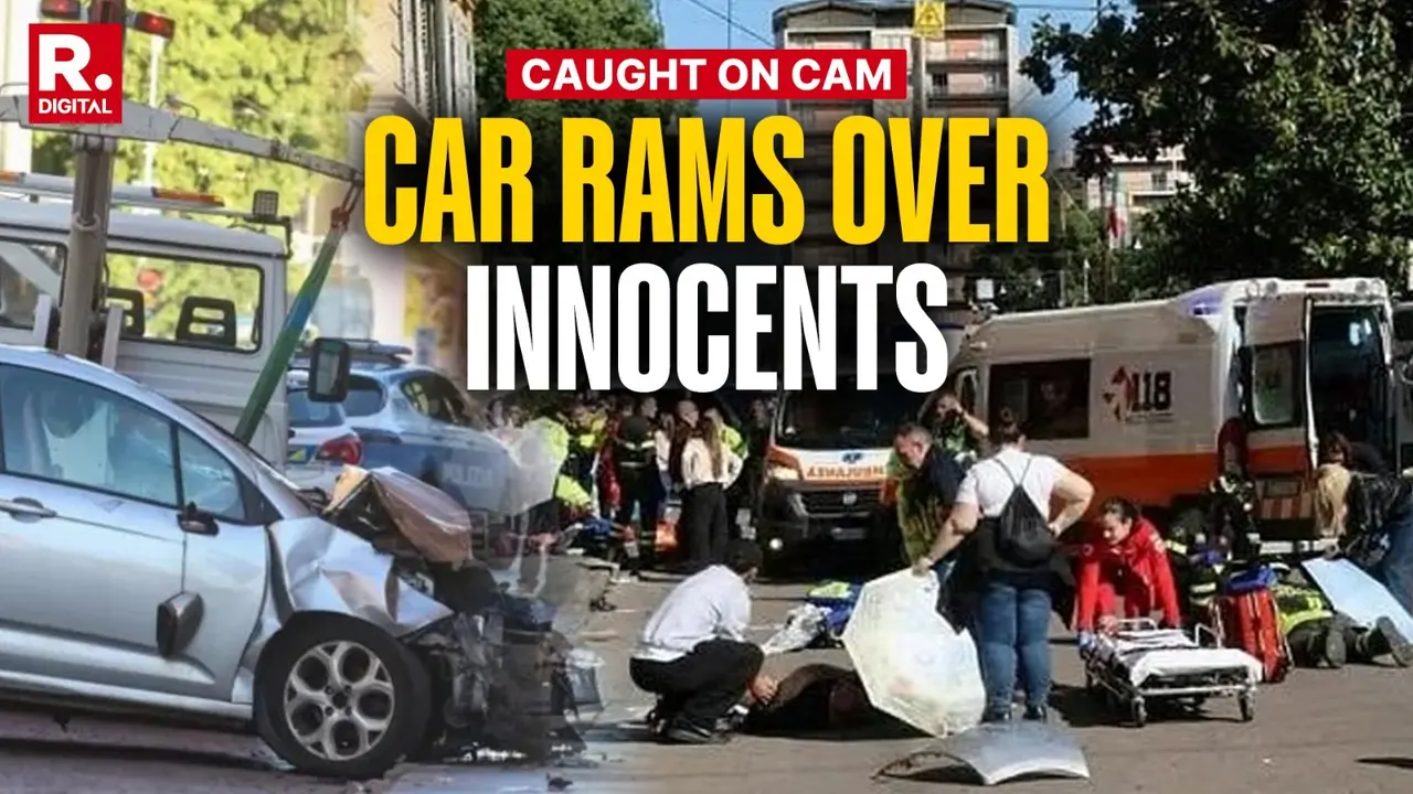 At Least Eight Injured As Car Rams Into Pedestrians in Italian City of Modena At Least Eight Injured As Car Rams Into Pedestrians in Italian City of Modena