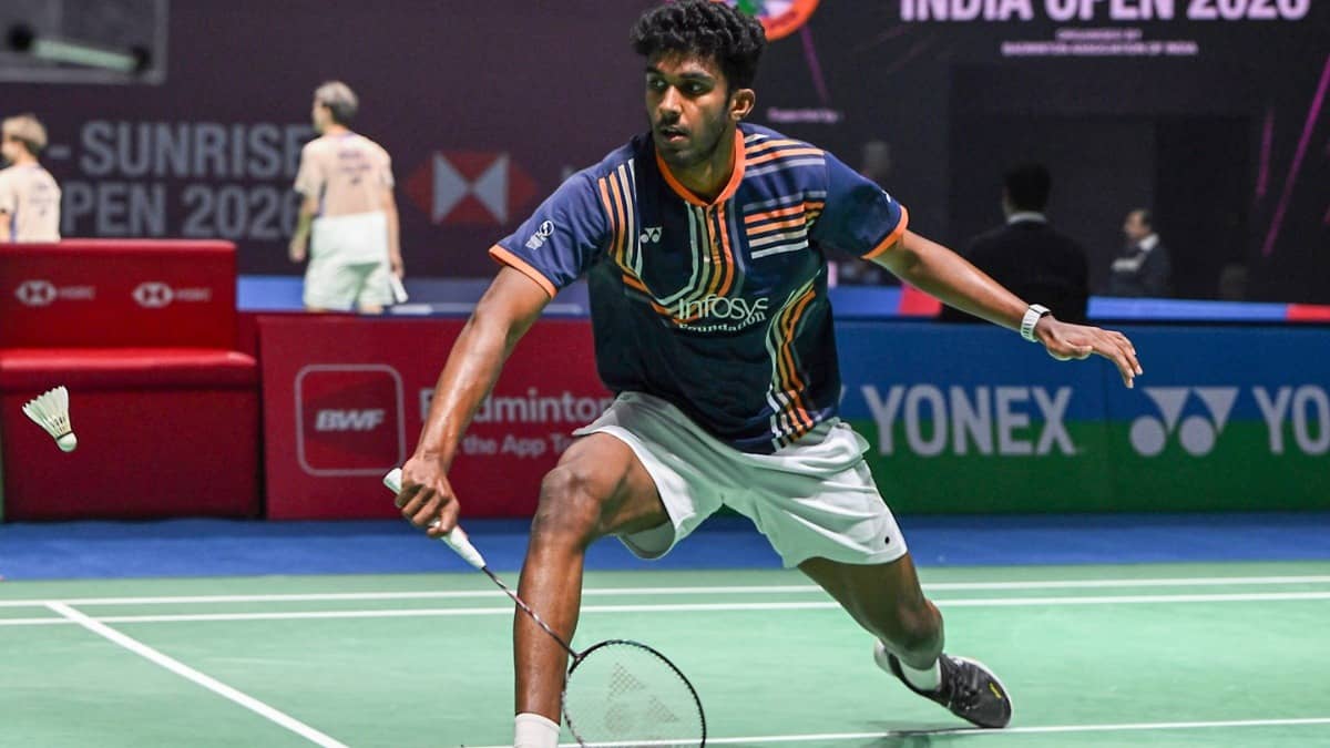 Ayush Shetty in action