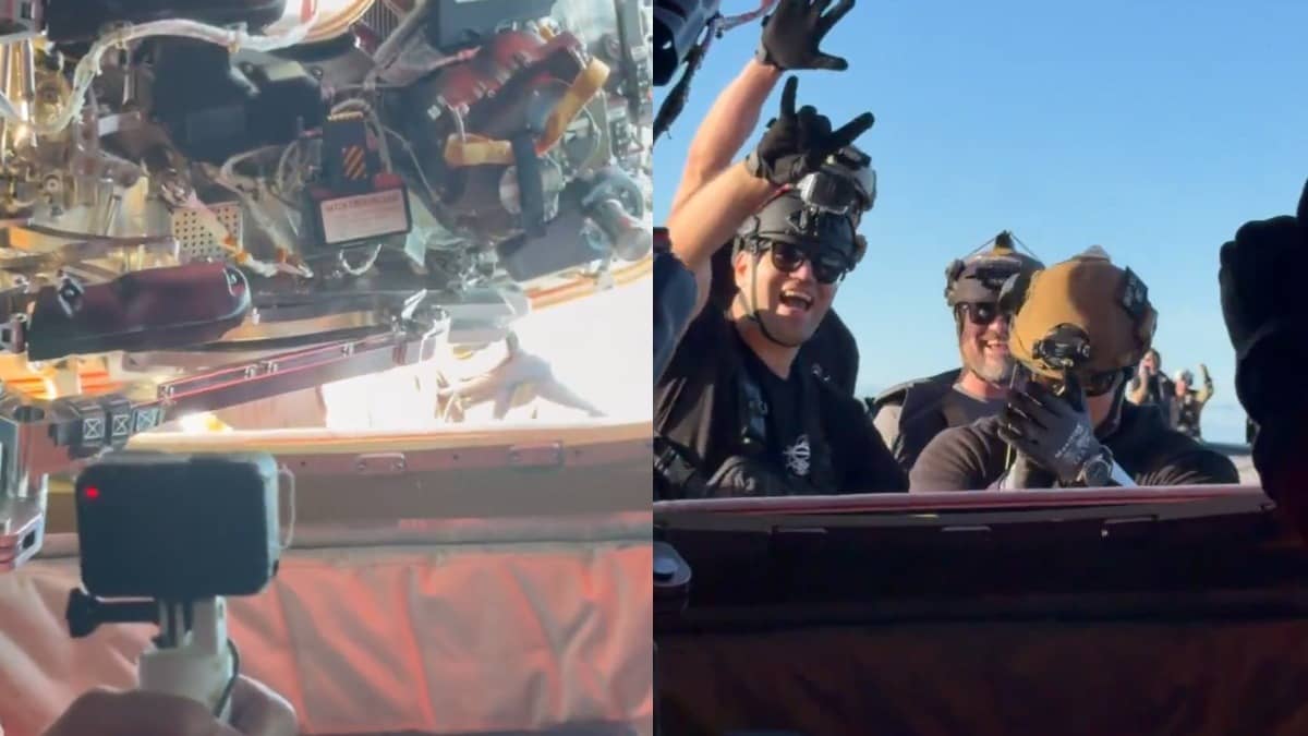 ‘Best View on Earth’: Inside The Orion Capsule As Artemis II Astronauts Open Hatch After Historic Moon Mission | WATCH