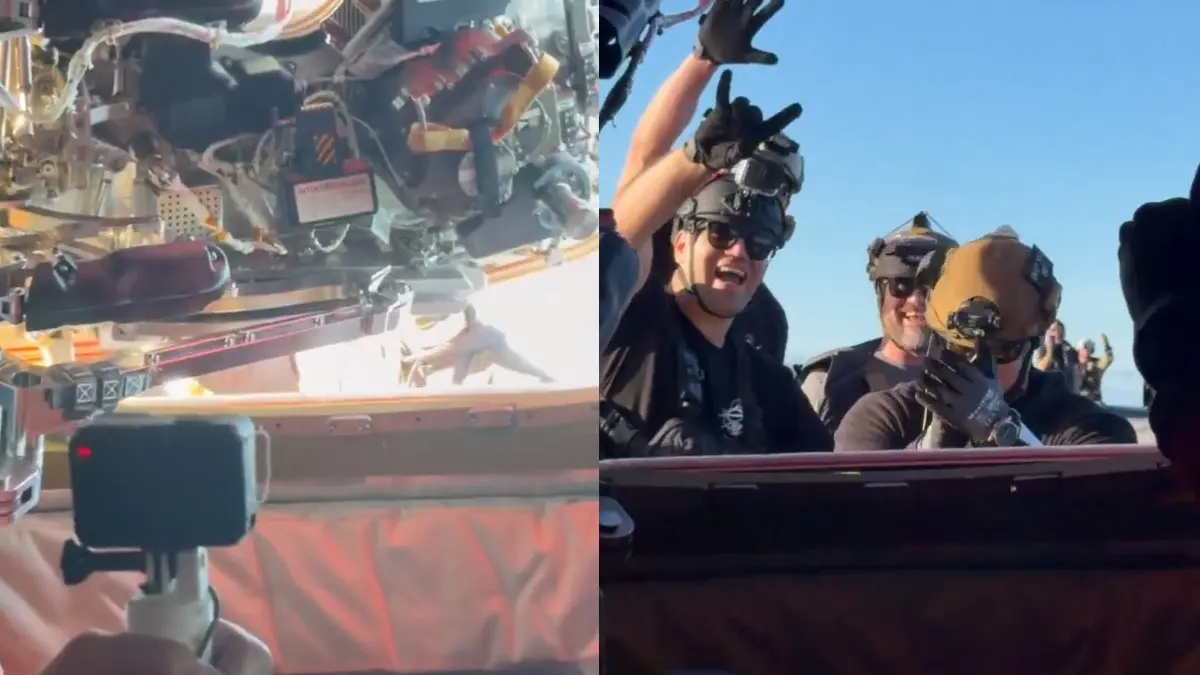 ‘Best View on Earth’: Inside The Orion Capsule As Artemis II Astronauts Open Hatch After Historic Moon Mission | WATCH ‘Best View on Earth’: Inside The Orion Capsule As Artemis II Astronauts Open Hatch After Historic Moon Mission | WATCH