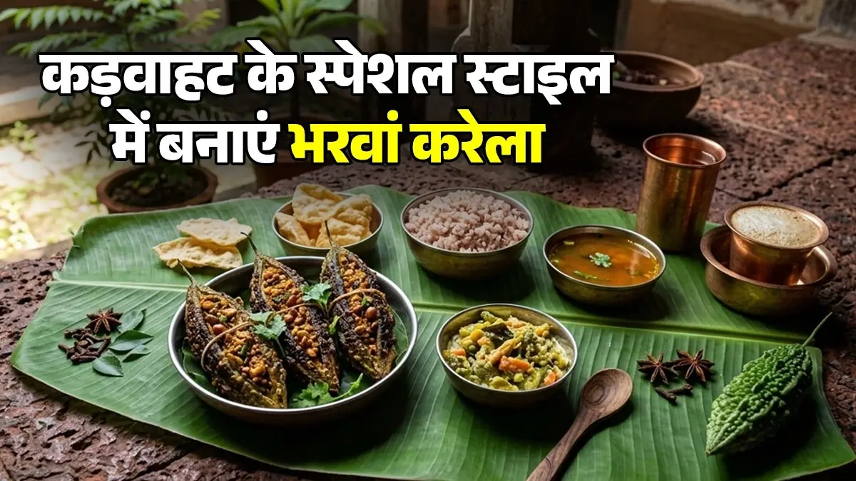 Bharwan Karela Recipe: इस सीक्रेट तरीके से बनाएं भरवां करेला, कड़वापन होगा छूमंतर; नोट करें विधि Bharwan Karela Recipe