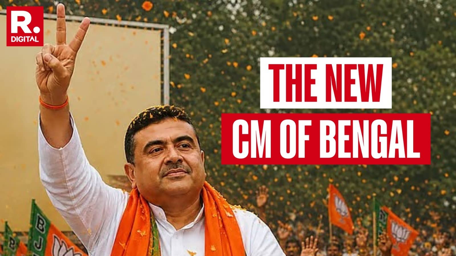 BJP Names Suvendu Adhikari As Bengal CM, No 2 Deputy CMs In State