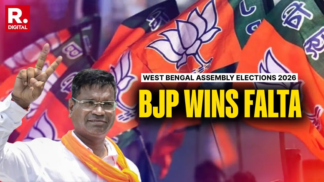 BJP Secures Landslide Victory In Falta Re-Elections In West Bengal By Margin Of More Than 1 Lakh Votes BJP Secures Landslide Victory In Falta Re-Elections In West Bengal By Margin Of More Than 1 Lakh Votes