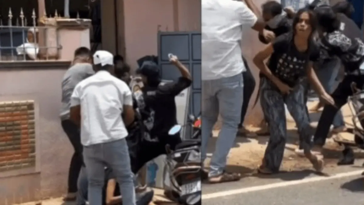 Brave Bengaluru Youngsters Jump In, Save Woman From Horrific Attack In broad Daylight | WATCH Brave Bengaluru Youngsters Jump In, Save Woman From Horrific Attack In broad Daylight | WATCH