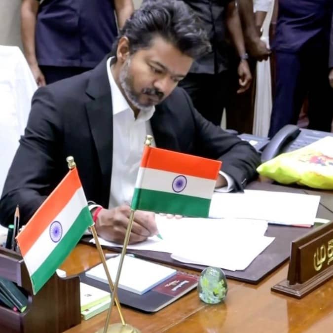 C. Joseph Vijay assumes charge as the new Chief Minister of Tamil Nadu