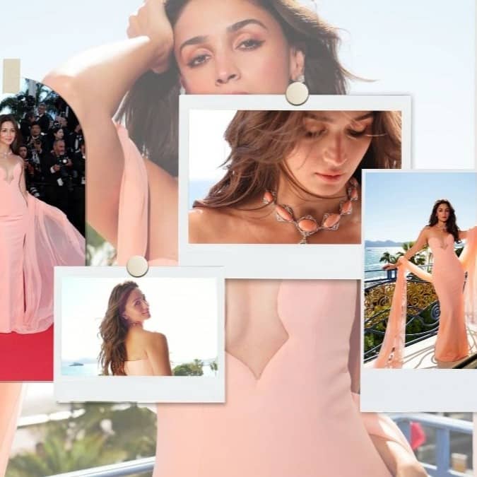 Cannes 2026: Alia Bhatt Makes A Statement On Red Carpet In A Bustier Gown With Dupatta Twist