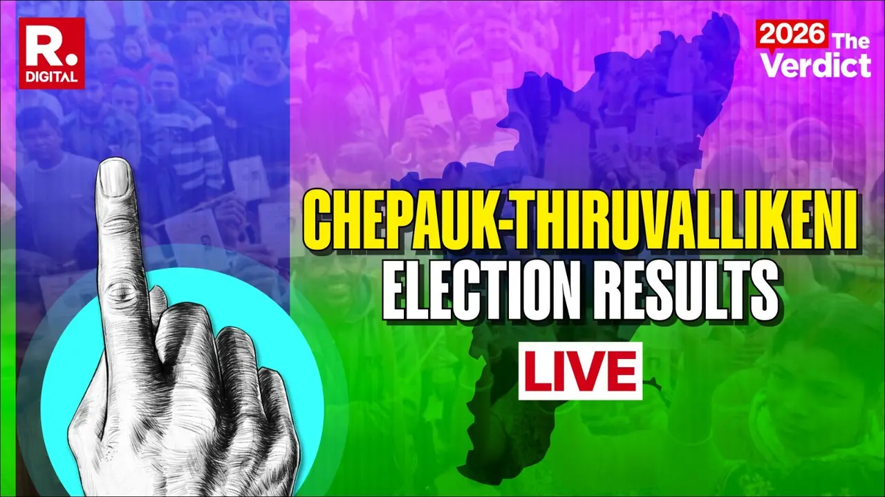 Chepauk–Thiruvallikeni Election Results 2026 LIVE: DY CM Udhayanidhi Stalin Regains Lead, TVK's Selvam Trails Chepauk–Thiruvallikeni Election Results 2026 LIVE