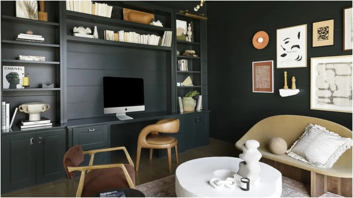 How Darker Paints Create A Cozy, More Welcoming Room Dark hues are versatile and complement lighter shades and wooden furniture