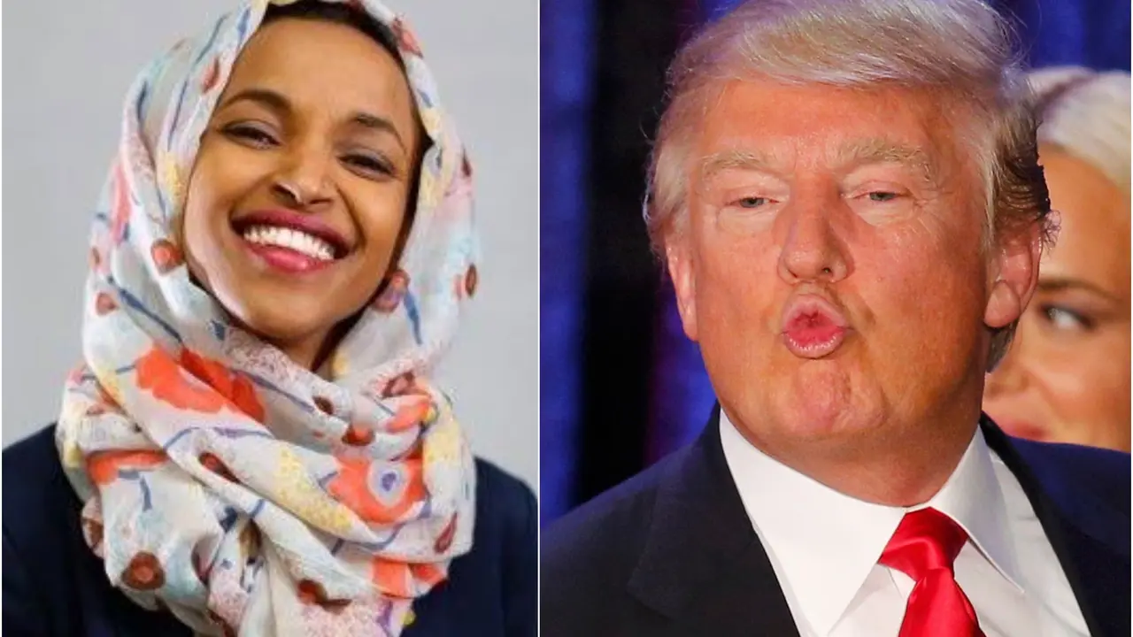 'Darling...Goodnight Brother, Let's Go To Bed': Trump Mocks Muslim Rep Ilhan Omar, Says 'She Married Her Brother' 'Darling...Goodnight Brother, Let's Go To Bed': Trump Mocks Muslim Rep Ilhan Omar, Says 'She Married Her Brother'