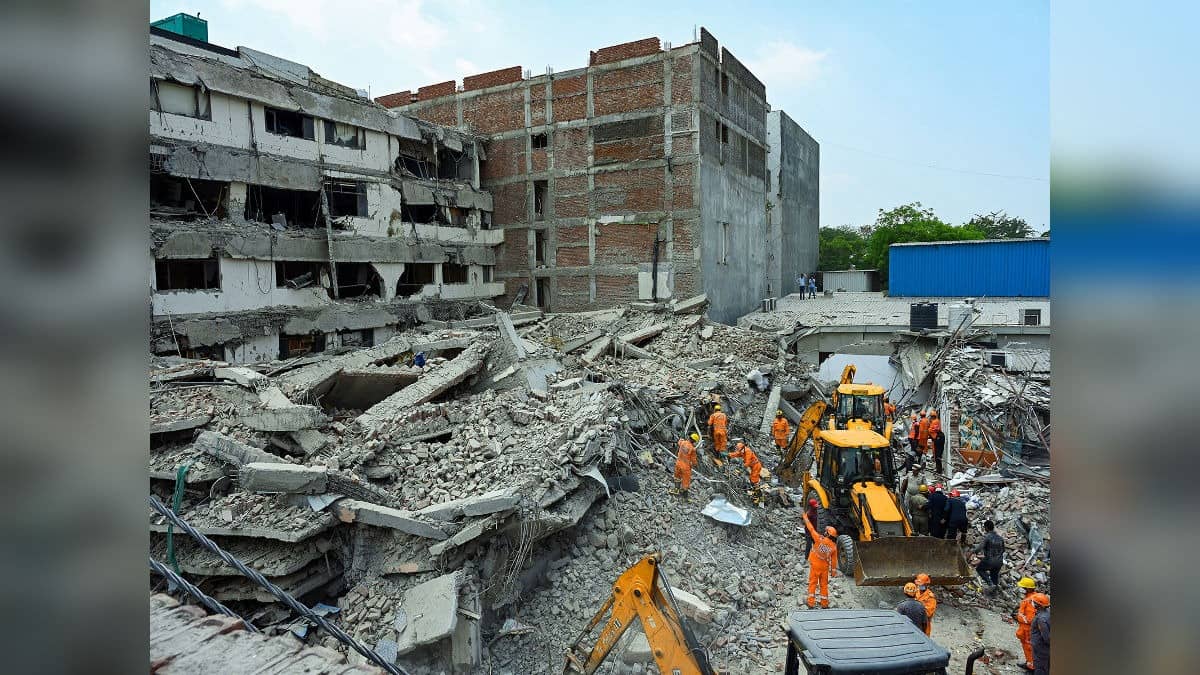 Delhi: 6 Killed, 7 Injured In Said-ul-Azaib Building Collapse; FIR Registered Under Culpable Homicide