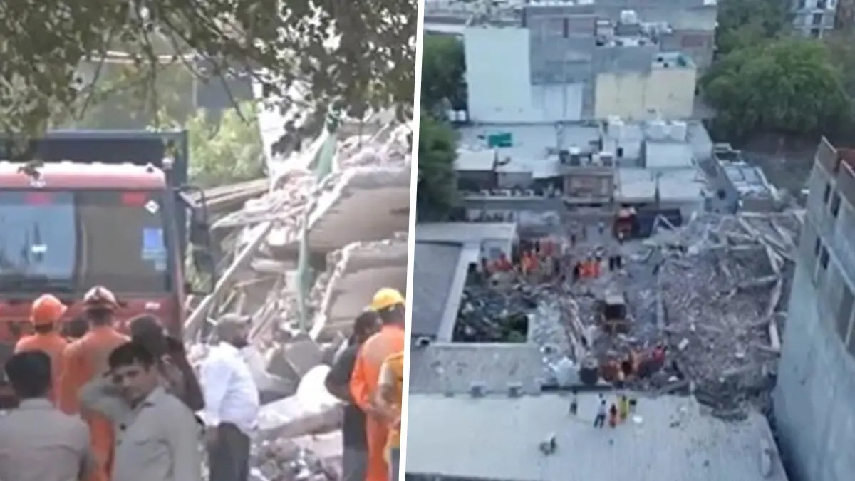 'Tonnes of Debris, Glimmers of Hope': 9 Pulled Alive As Crews Scramble to Save Several Trapped In South Delhi Building Collapse Delhi building collapse