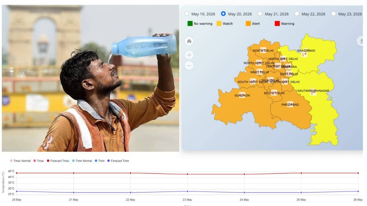 Delhi Weather Update may