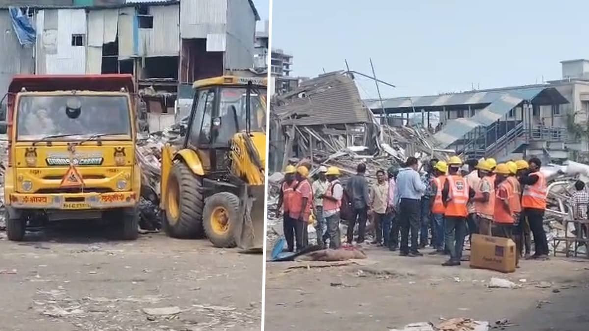 Demolition Drive in Mumbai’s Bandra Turns Violent; FIR Filed Against 10 For Stone-Pelting on Police