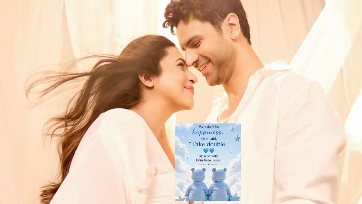 Divyanka Tripathi-Vivek Dahiya Welcome Twin Baby Boys, Pen Heartfelt Note: Mere Karan Arjun Aa Gaye Divyanka Tripathi-Vivek Dahiya Welcome Twin Baby Boys