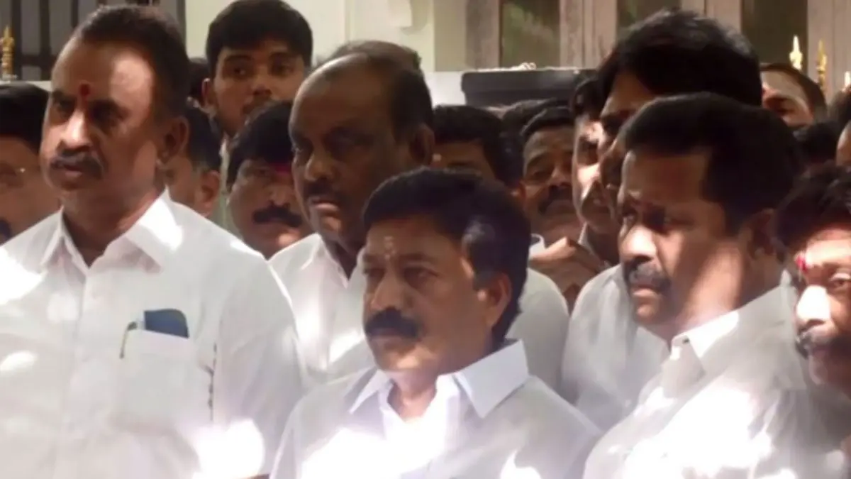 EPS Removes Velumani, Shanmugam From Key AIADMK Posts After Rift Over Tamil Nadu Assembly Trust Vote AIADMK Leadership Shake-up: EPS Overhauls District Secretaries