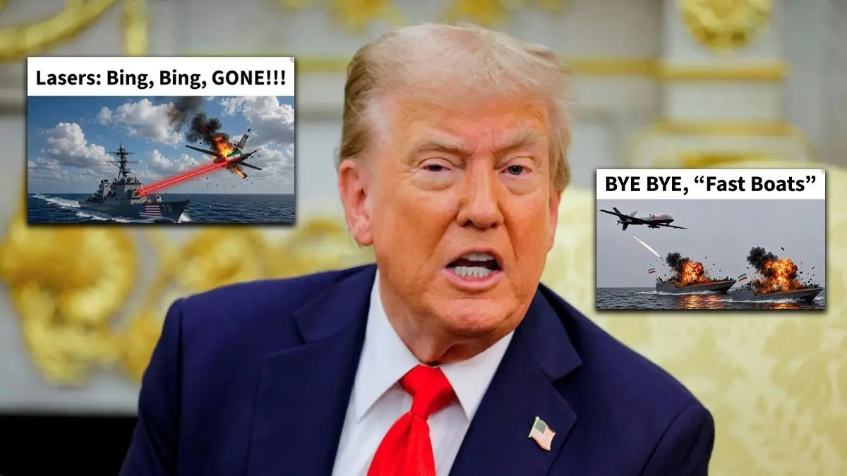 "Bing, Bing, Gone": Trump Uses AI-Rendered Attacks to Project U.S. Dominance Donald Trump
