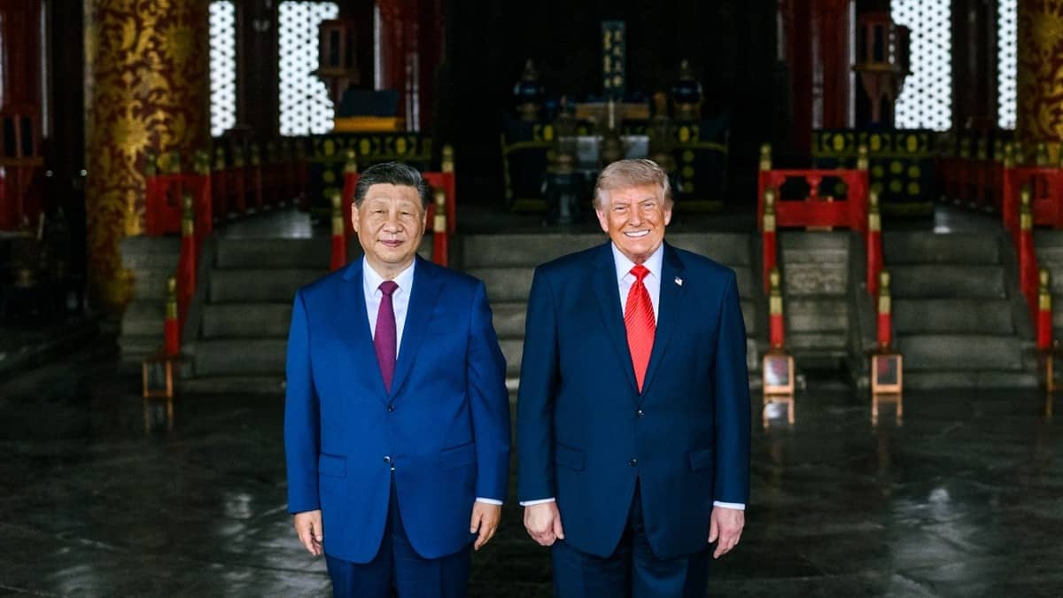 Donald Trump and Xi Jingping