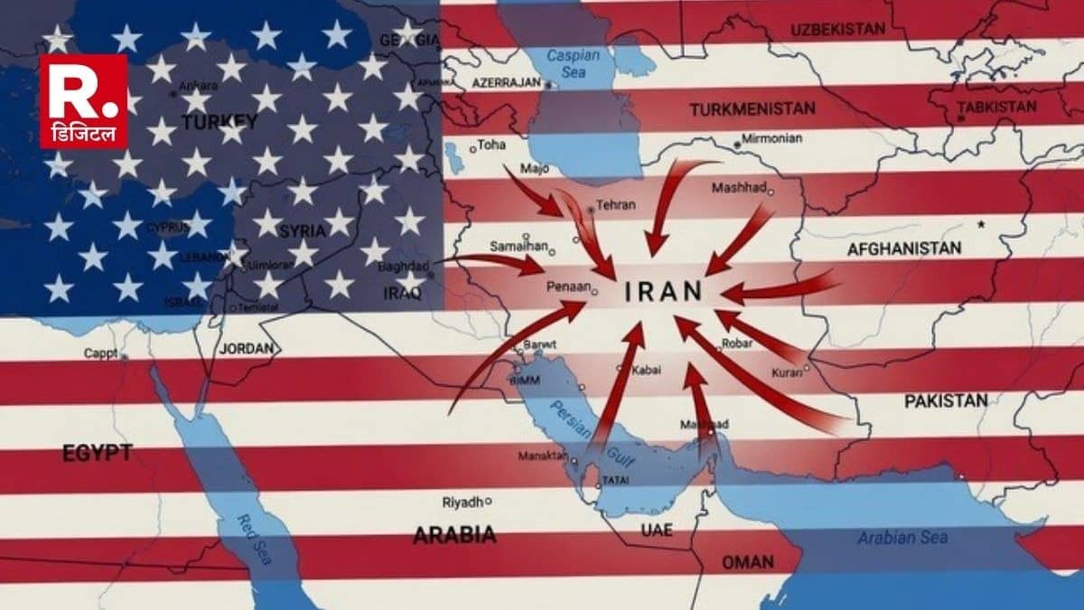 Iran US War: डोनाल्ड ट्रंप ने शेयर किया अमेरिकी झंडे वाला खाड़ी का मैप, ईरान को दे रहे धमकी? क्या हैं इसके मायने